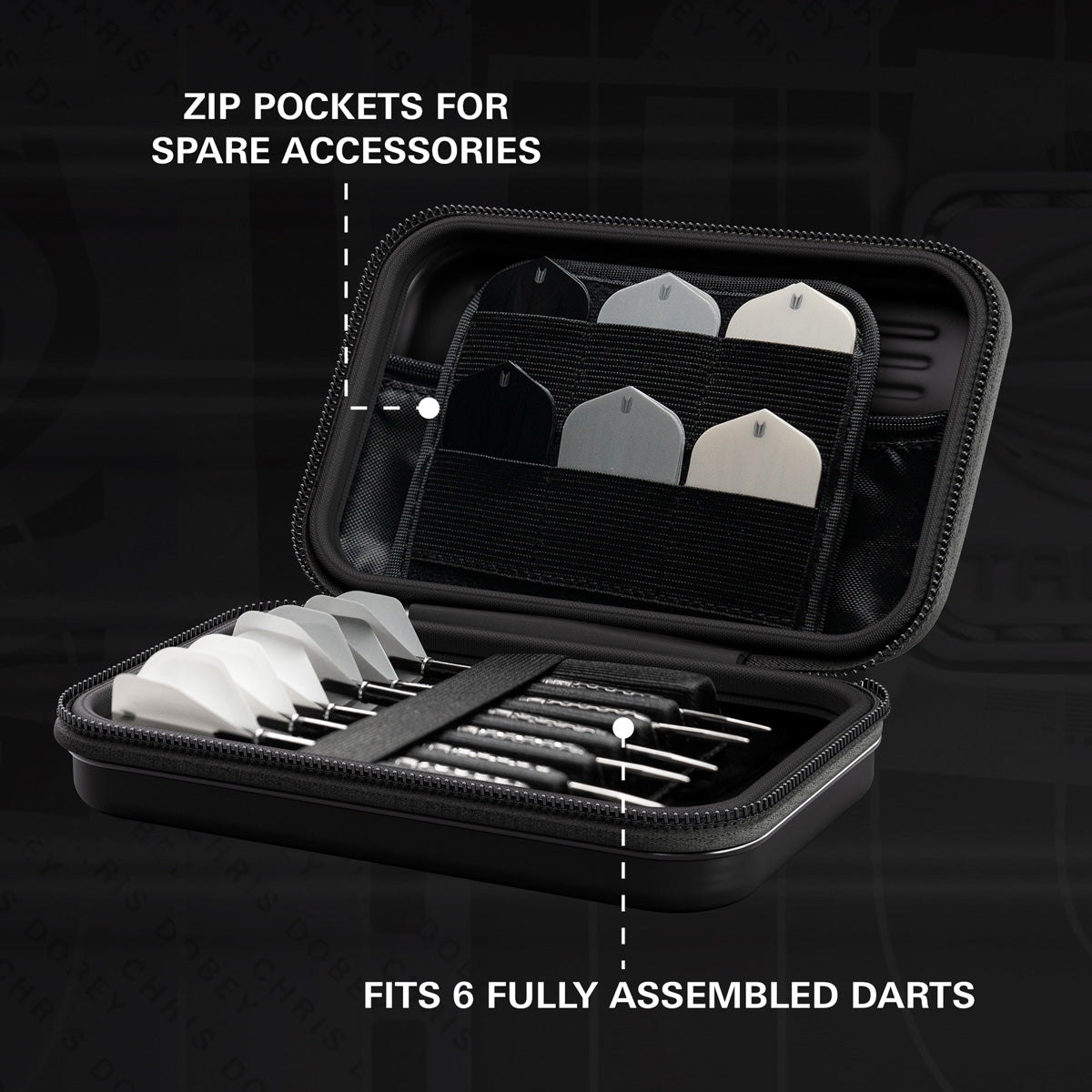 Target Chris Dobey Takoma Ghost XL Dart Case - view 3