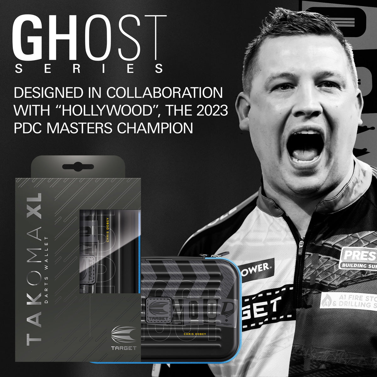 Target Chris Dobey Takoma Ghost XL Dart Case - view 2