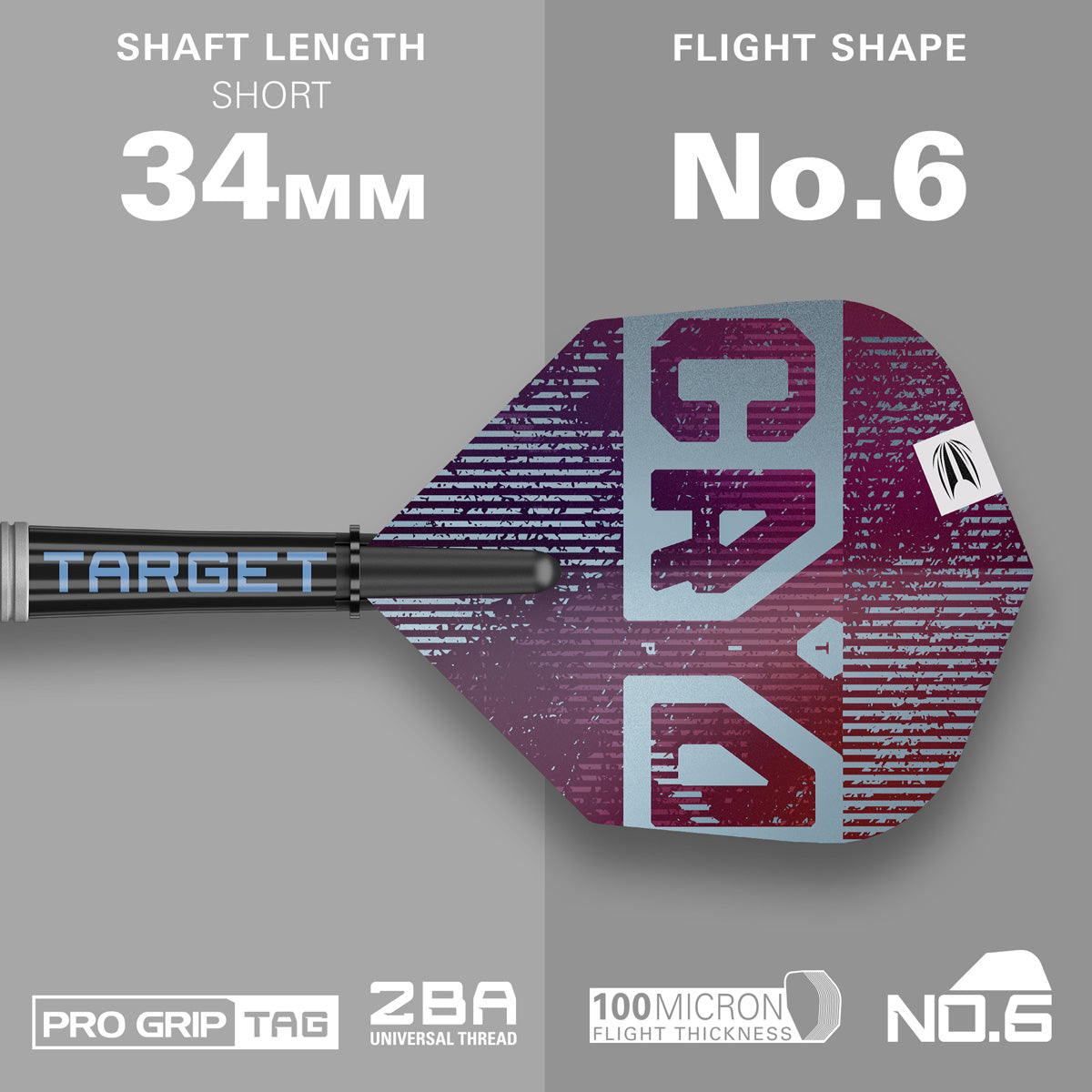 Target Cryo 11 90% Tungsten Soft Tip Darts - view 3
