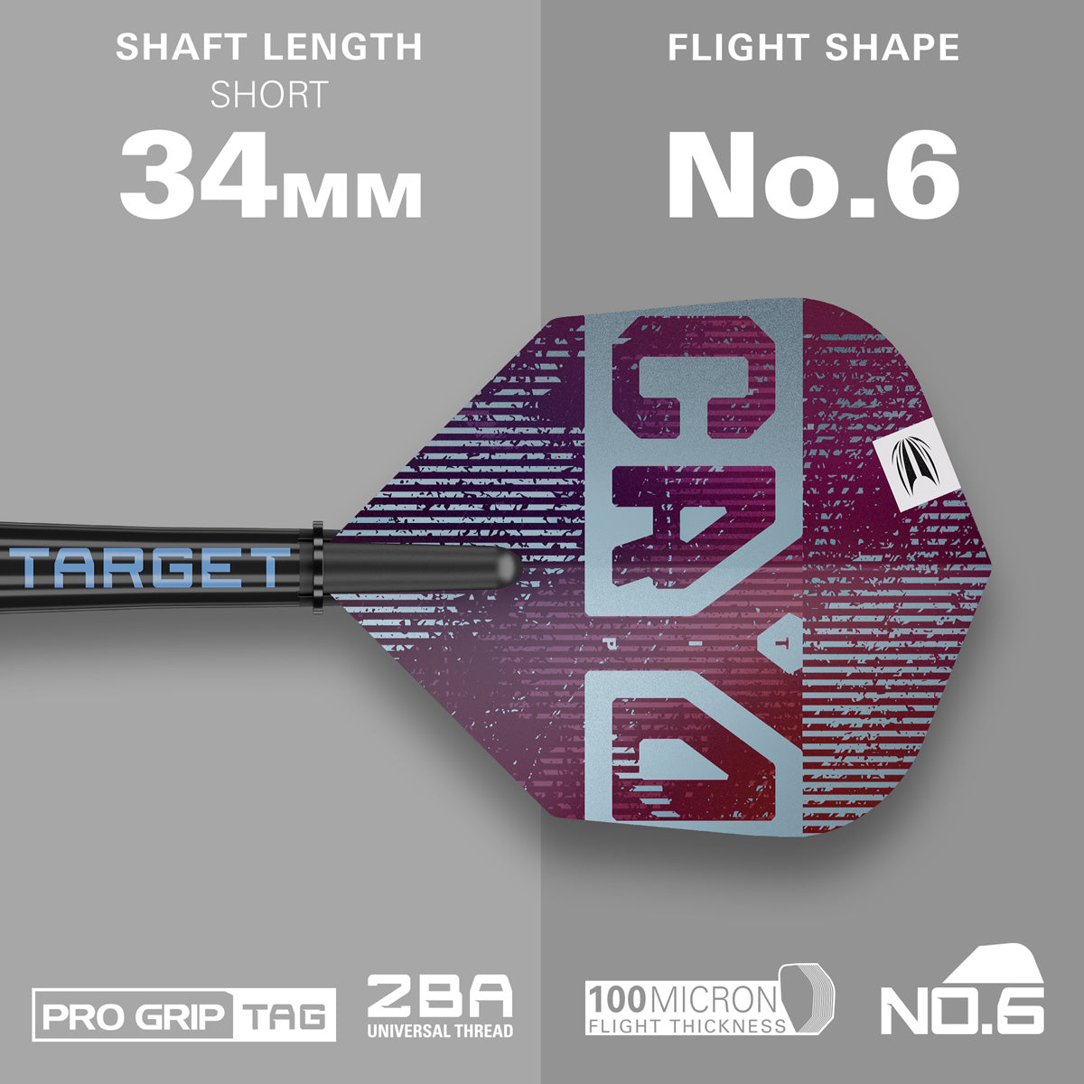 Target Cryo 13 90% Tungsten Soft Tip Darts - view 3