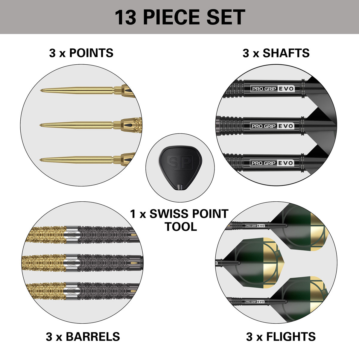 Cult Envy 01 90% Tungsten SP Steel Tip Darts by Target - view 6