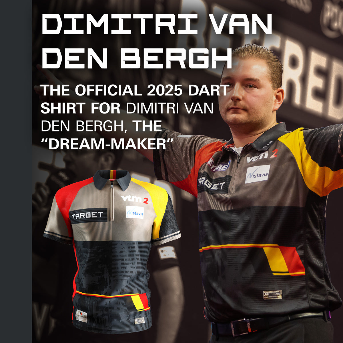 Dimitri Van Den Bergh 2025 Playing Shirt by Target - view 2