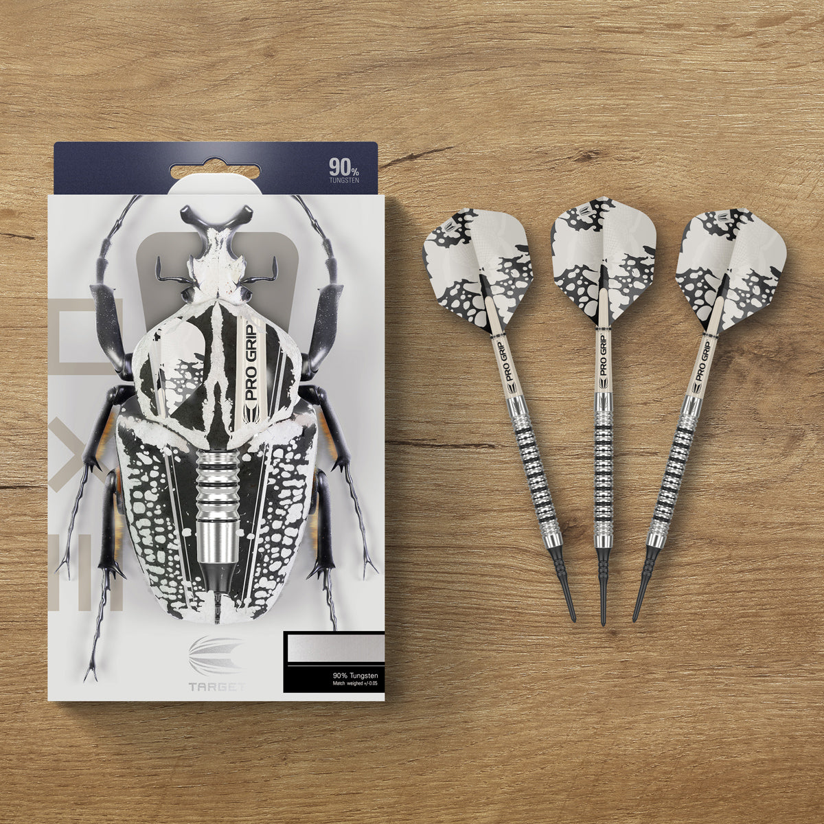 Exo 10 90% Tungsten Soft Tip Darts by Target - view 7