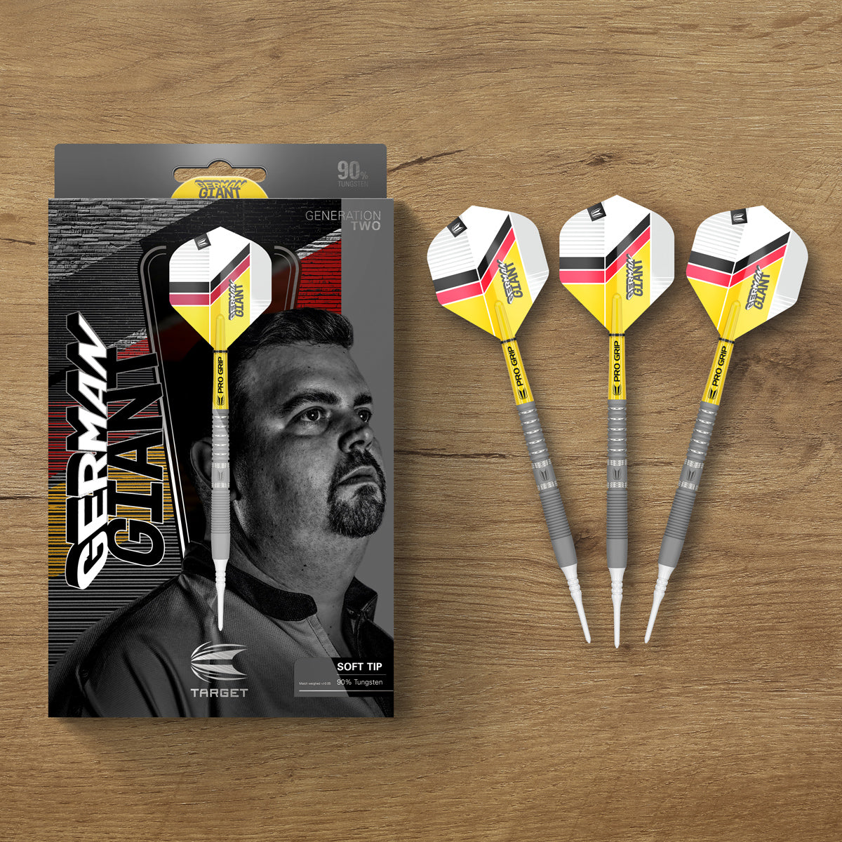 Gabriel Clemens G2 90% Tungsten Soft Tip Darts by Target - view 7
