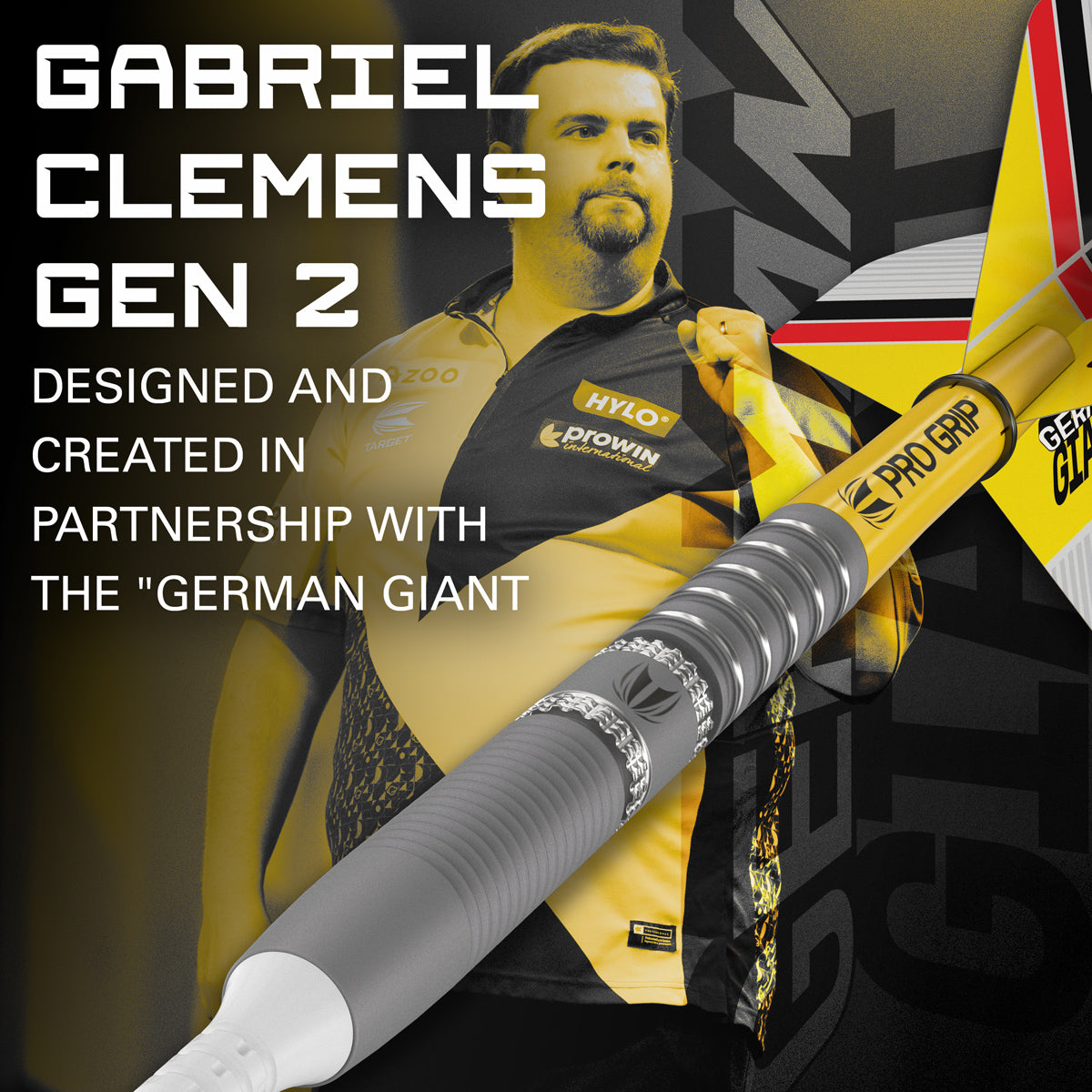 Gabriel Clemens G2 90% Tungsten Soft Tip Darts by Target - view 3