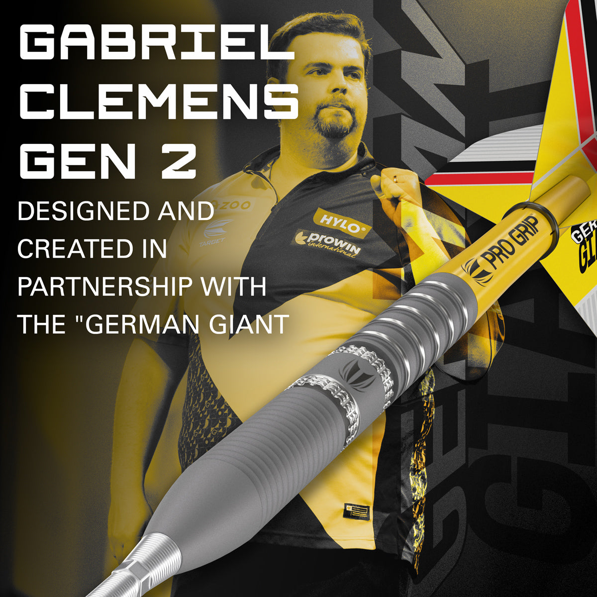 Gabriel Clemens G2 90% Tungsten Swiss Point Steel Tip Darts by Target - view 3