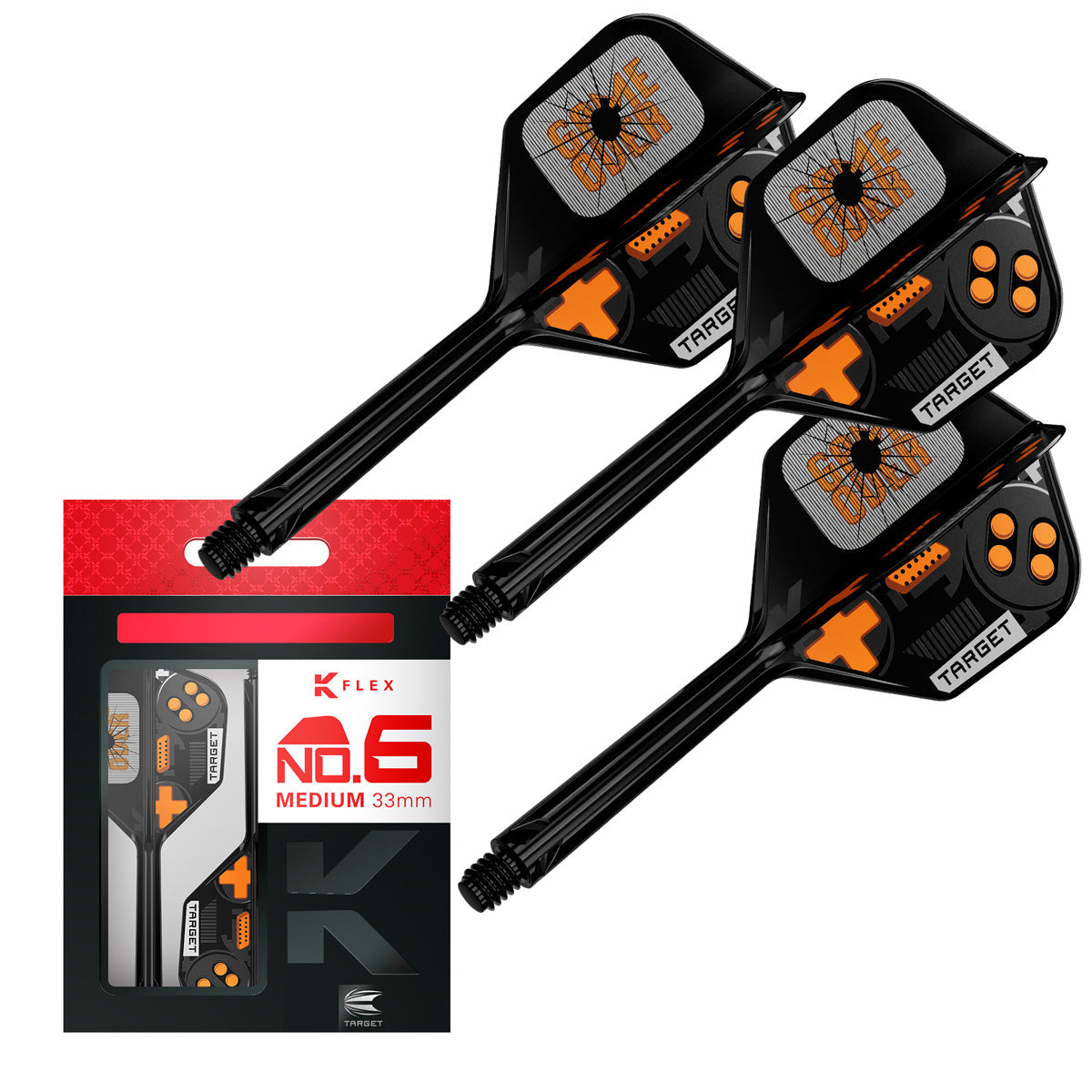 Target K-Flex Game Over No6 Integrated Flights & Shafts - view 4