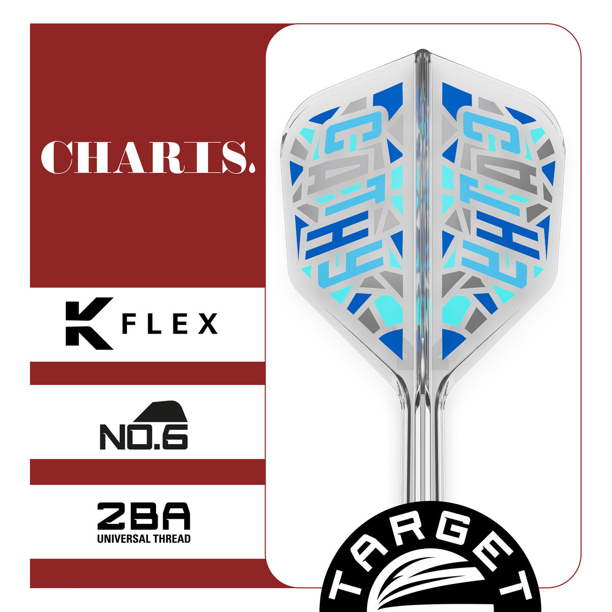 Target Japan Cathy Leung Charis K-Flex No6 Integrated Flights & Shafts - view 5
