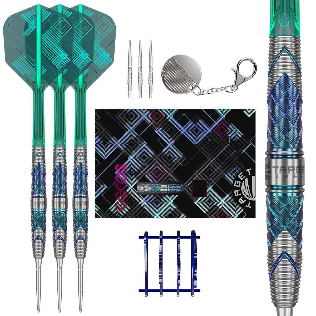 Target Japan Kaze Series Ceros 02 Swiss Point 90% Tungsten Steel Tip Darts
