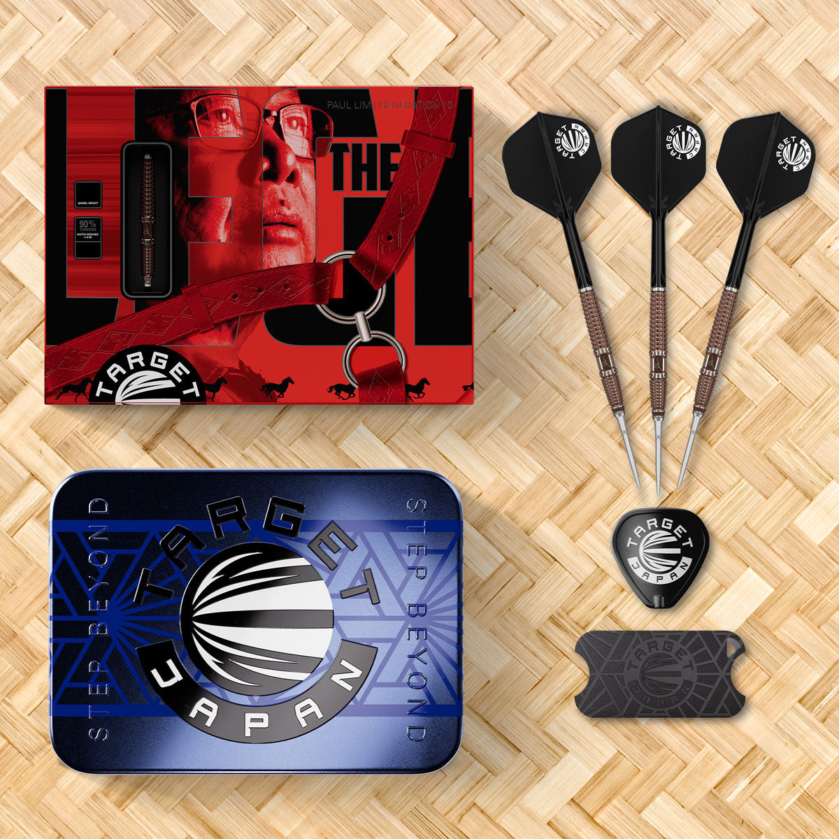 Target Japan Paul Lim The Legend G10 Swiss Point 90% Tungsten Steel Tip Darts