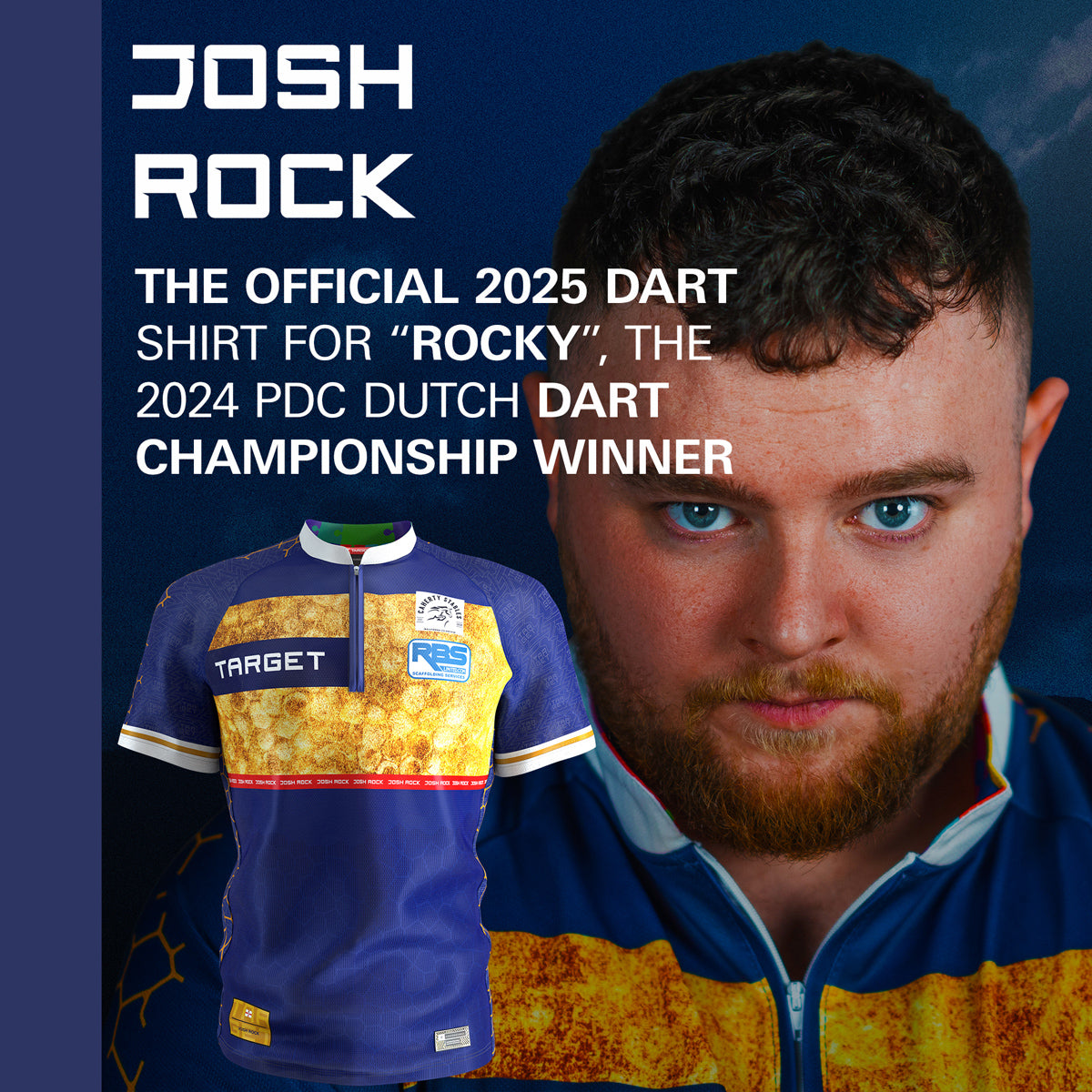 Josh Rock 2025 Playing Shirt by Target - view 2