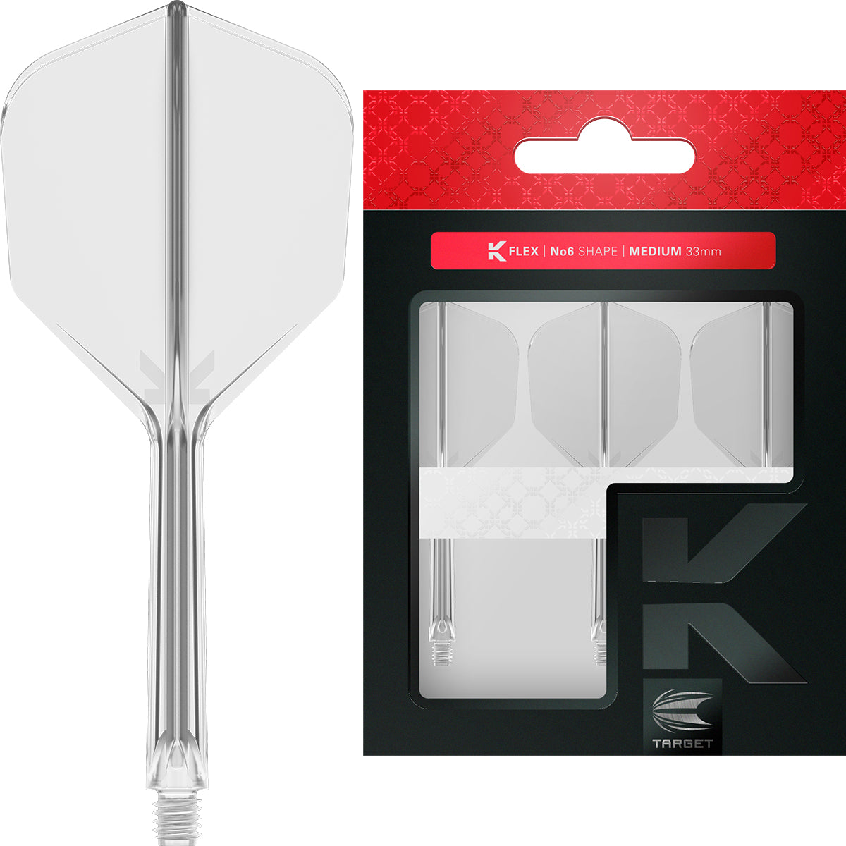K-Flex Clear No6 One Piece Flights by Target - view 4