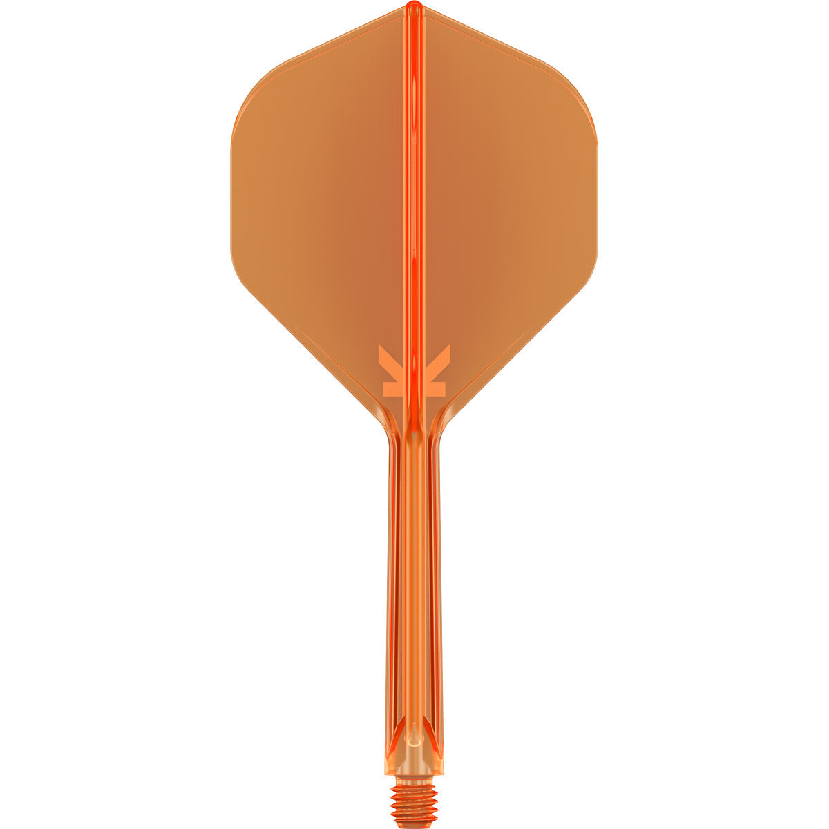 K-Flex Neon Orange No2 One Piece Dart Flights by Target - view 2