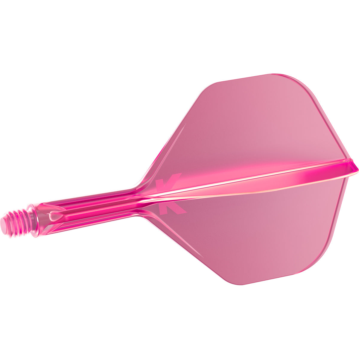 K-Flex Neon Pink No2 One Piece Dart Flights by Target - view 15