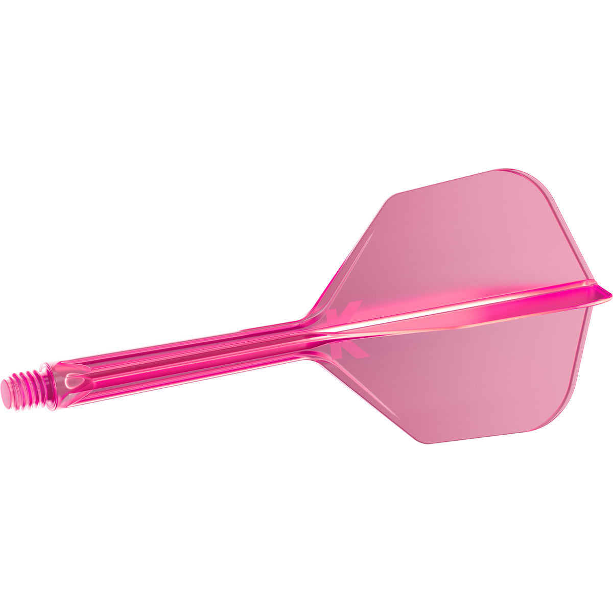 K-Flex Neon Pink No6 One Piece Dart Flights by Target - view 3