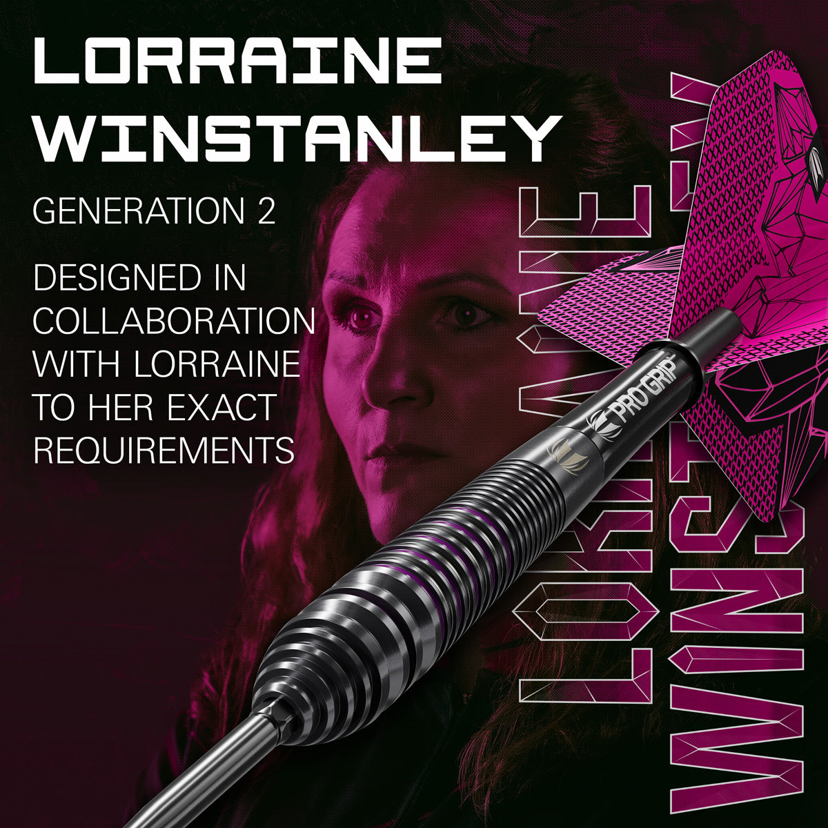 Target Lorraine Winstanley G2 90% Tungsten SP Steel Tip Darts - view 3