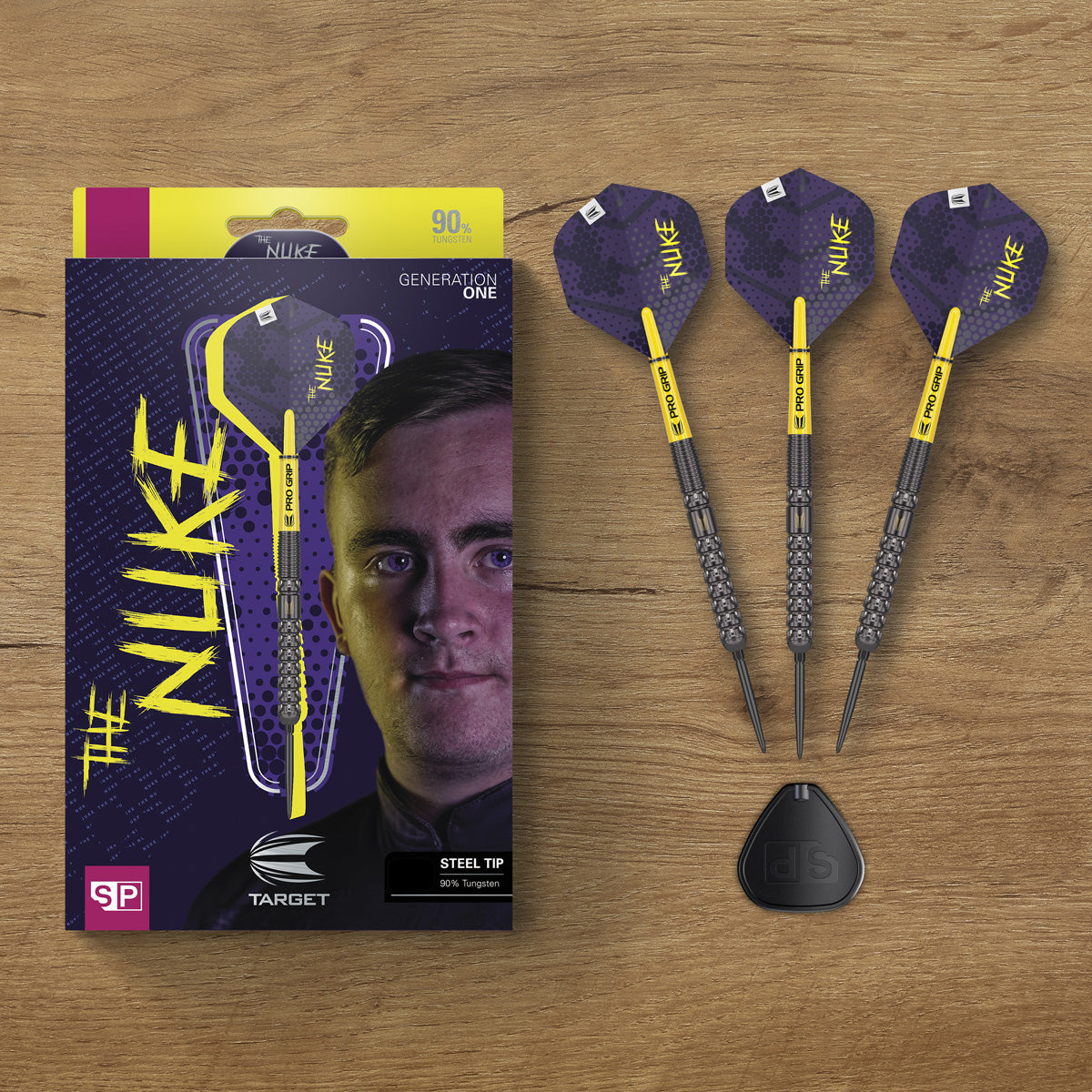 Luke Littler 90% Tungsten Swiss Point Steel Tip Darts by Target - view 6