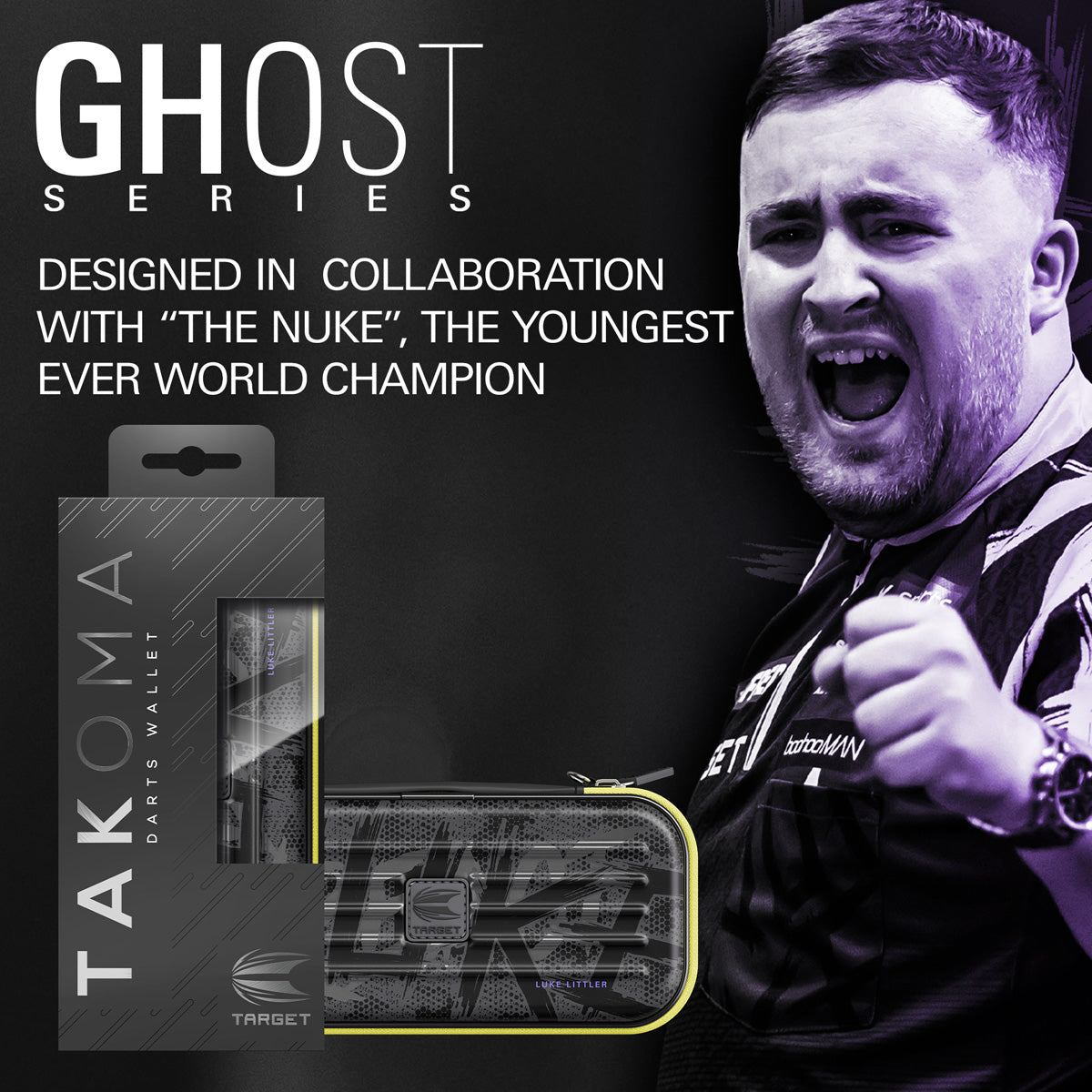 Target Luke Littler Takoma Ghost Dart Case - view 2