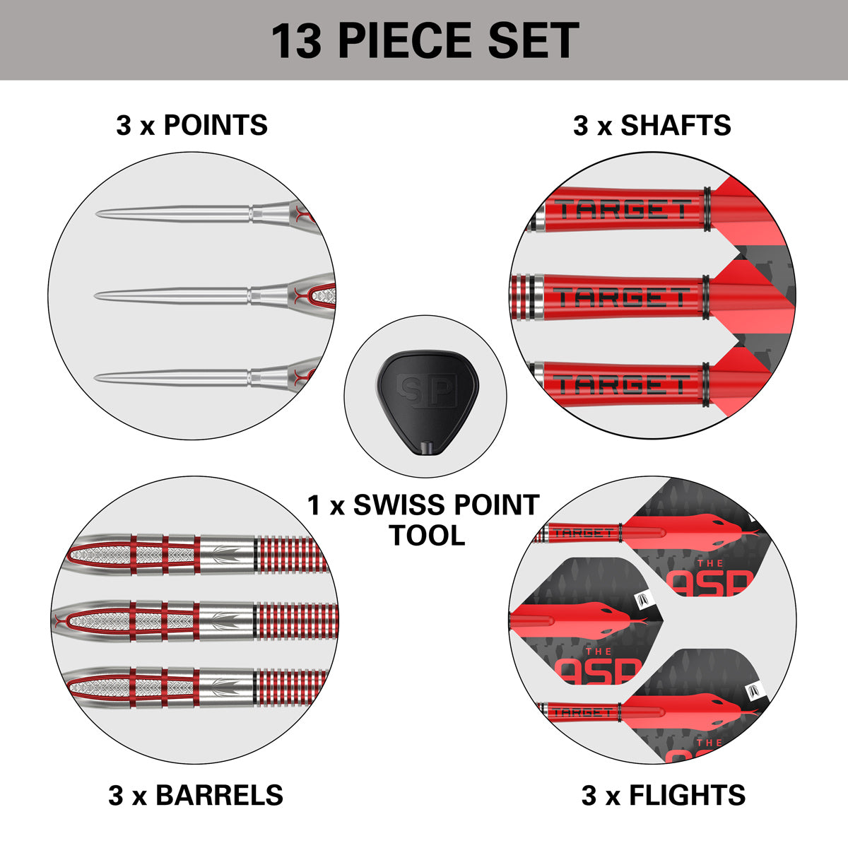 Nathan Aspinall G2 95% Tungsten SP Steel Tip Darts by Target - view 6