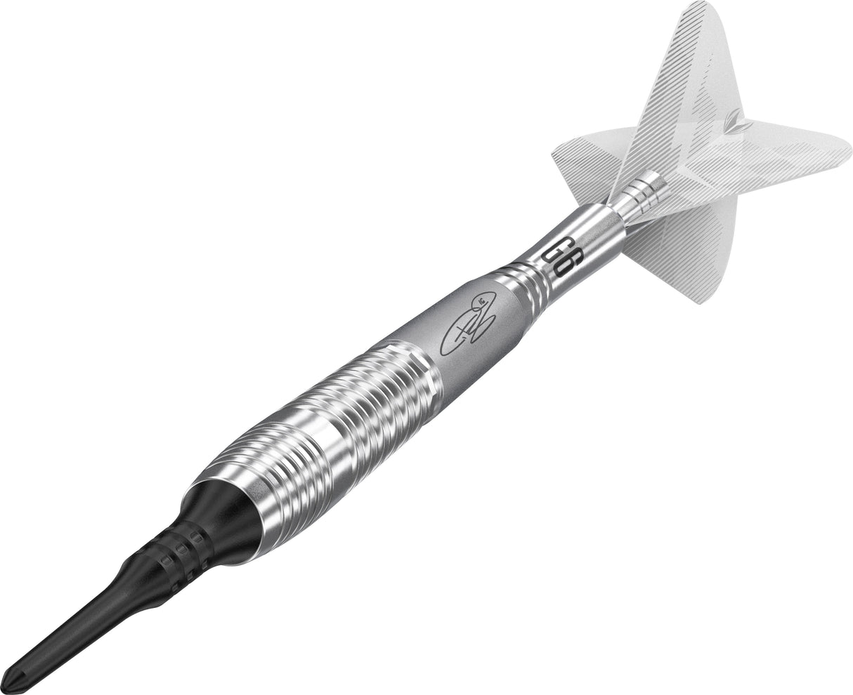 Phil Taylor Gen 6 9FIVE 95% Tungsten Soft Tip Darts by Target - view 2