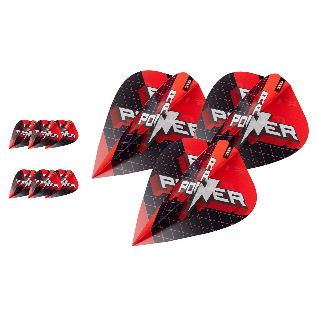 Phil Taylor Raw Power G11 Pro Ultra Dart Flights x 3 Sets by Target - view 20