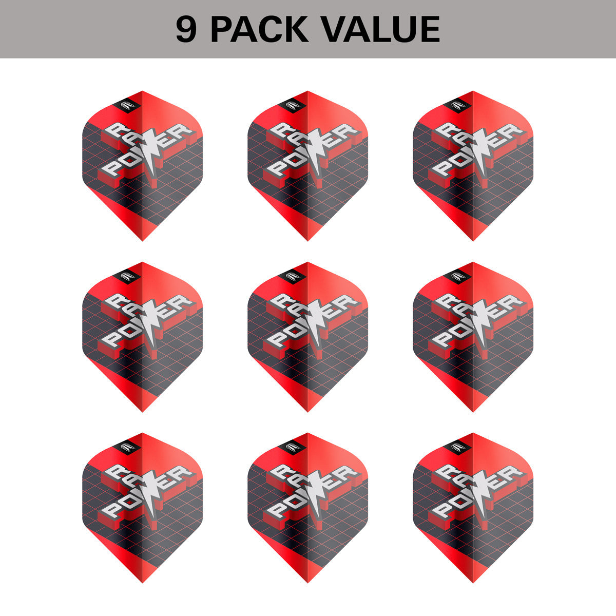 Phil Taylor Raw Power G11 Pro Ultra Dart Flights x 3 Sets by Target - view 6