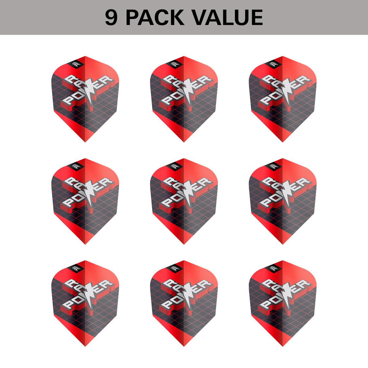 Phil Taylor Raw Power G11 Pro Ultra Dart Flights x 3 Sets by Target - view 12