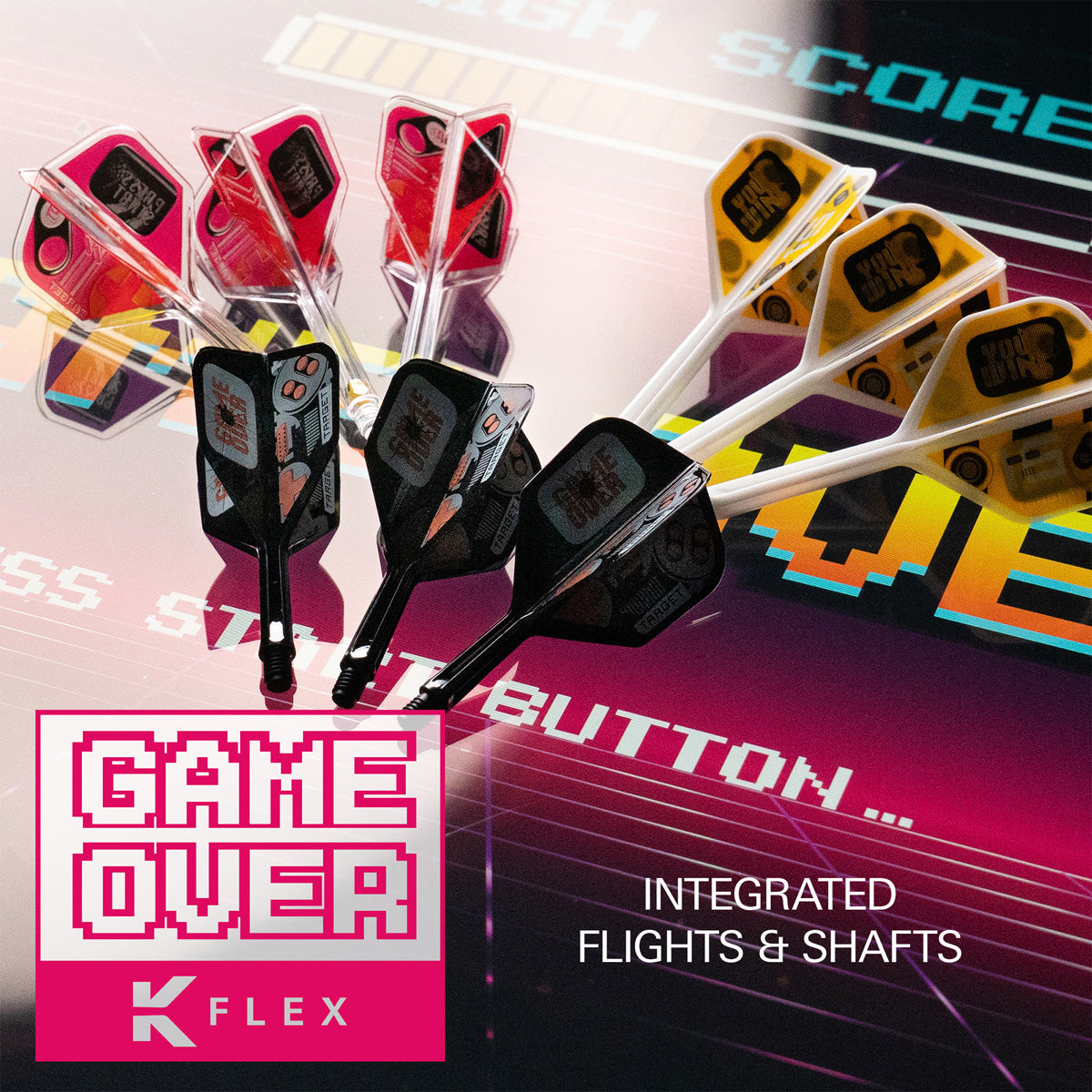Target K-Flex Press Start No6 Integrated Flights & Shafts - view 5