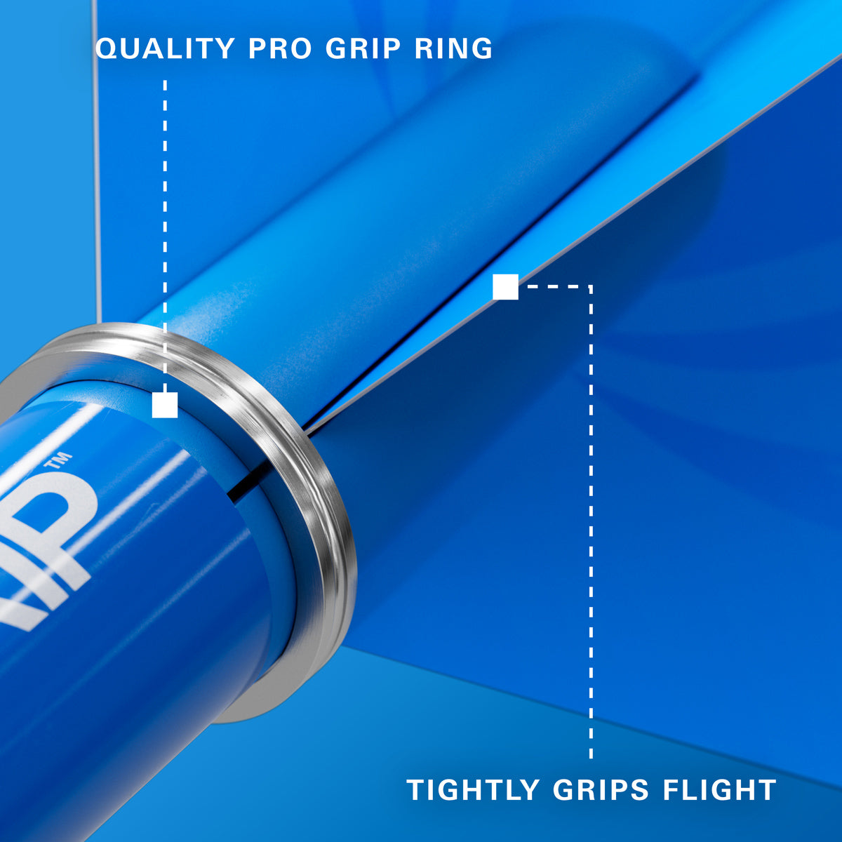 Pro Grip 3 Set Multipack Black, White, and Blue Dart Stems / Shafts by Target - view 2