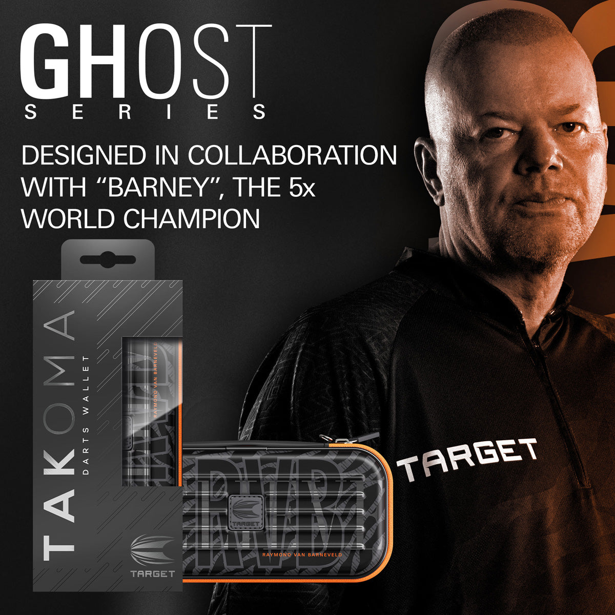 Target Raymond van Barneveld Takoma Ghost Dart Case - view 2