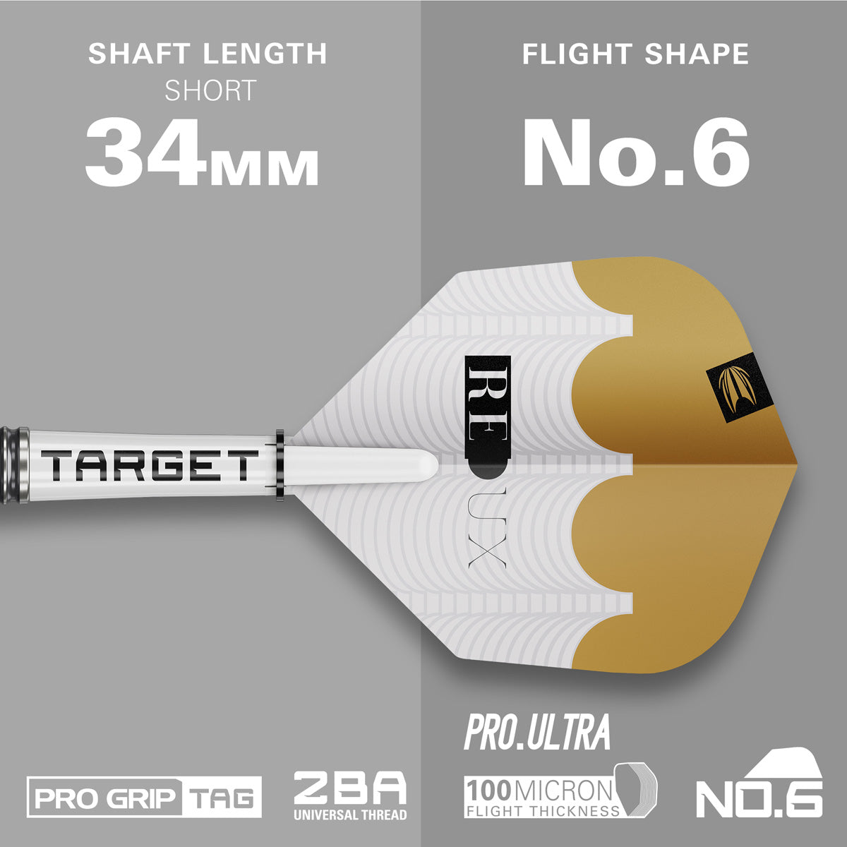 Target Redux 10 90% Tungsten Soft Tip Darts - view 4