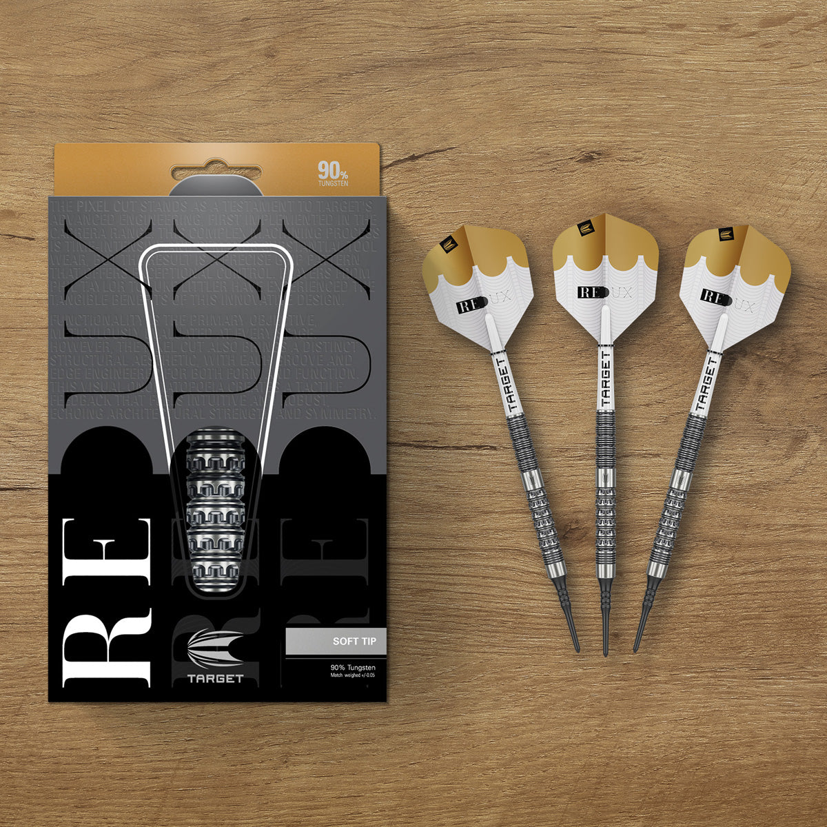Target Redux 10 90% Tungsten Soft Tip Darts - view 6