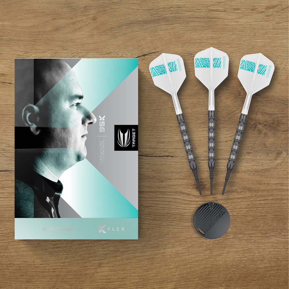 Rob Cross 95K 95% Tungsten Soft Tip Darts by Target - view 7