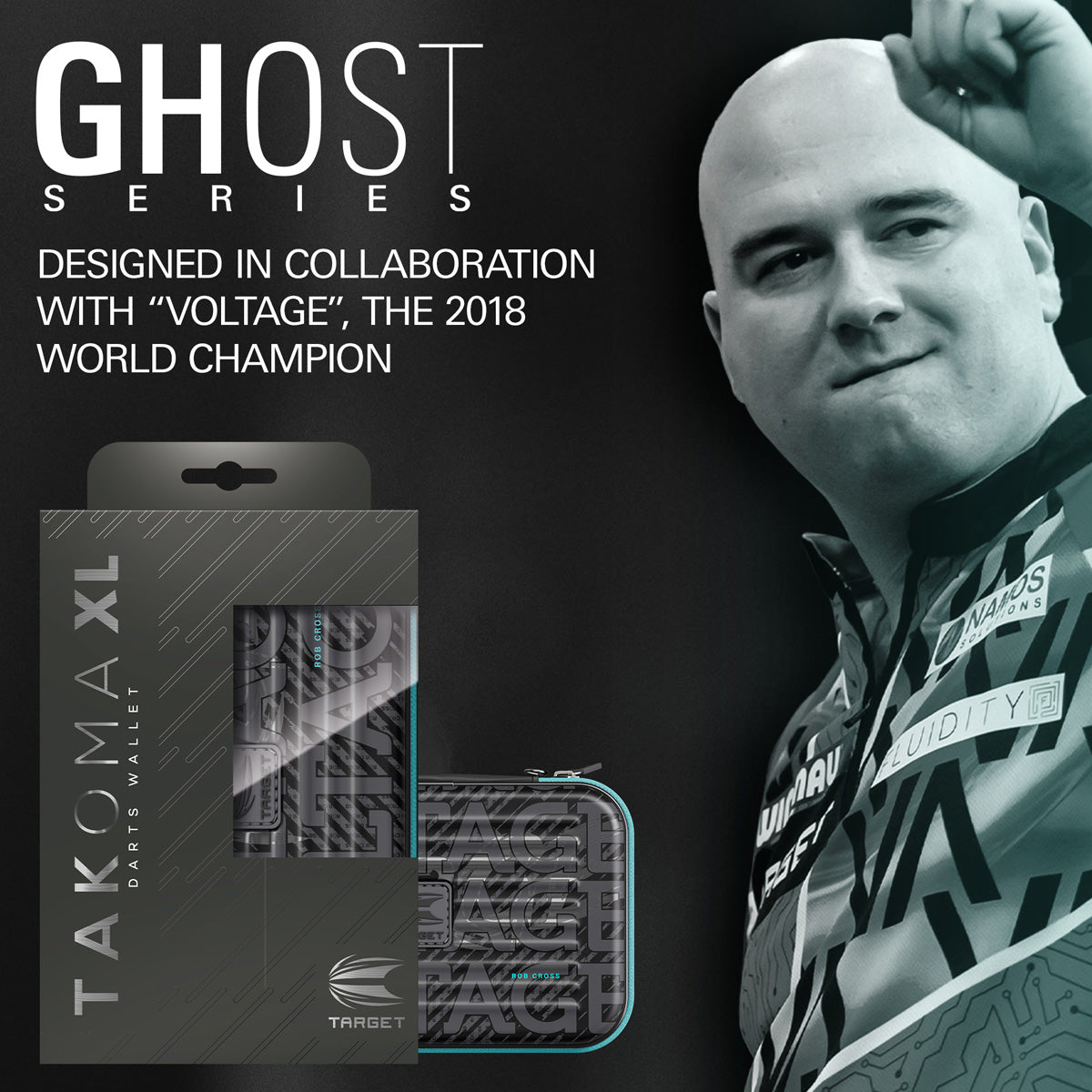 Target Rob Cross Takoma Ghost XL Dart Case - view 2