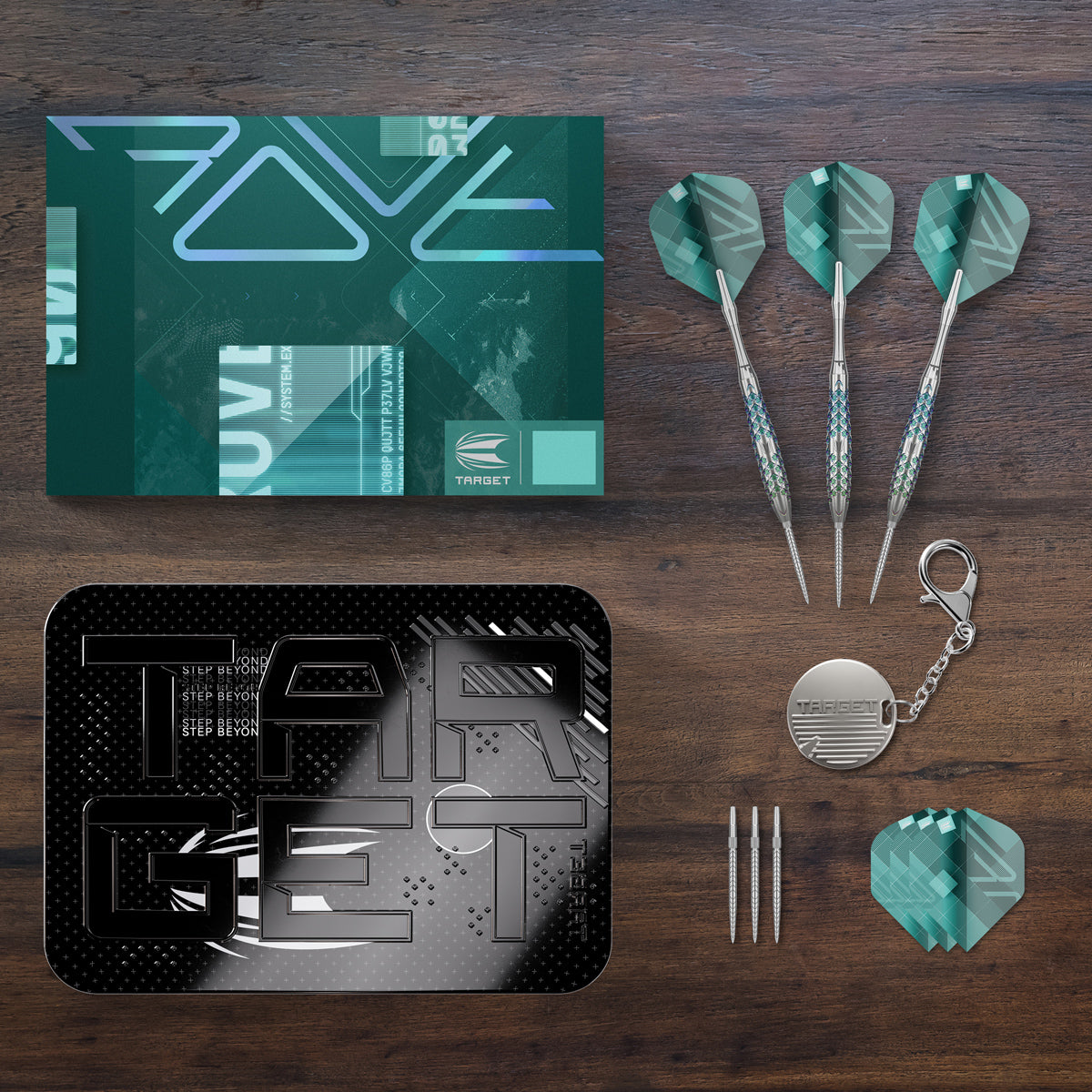Rove 02 90% Tungsten SP Steel Tip Darts by Target - view 7