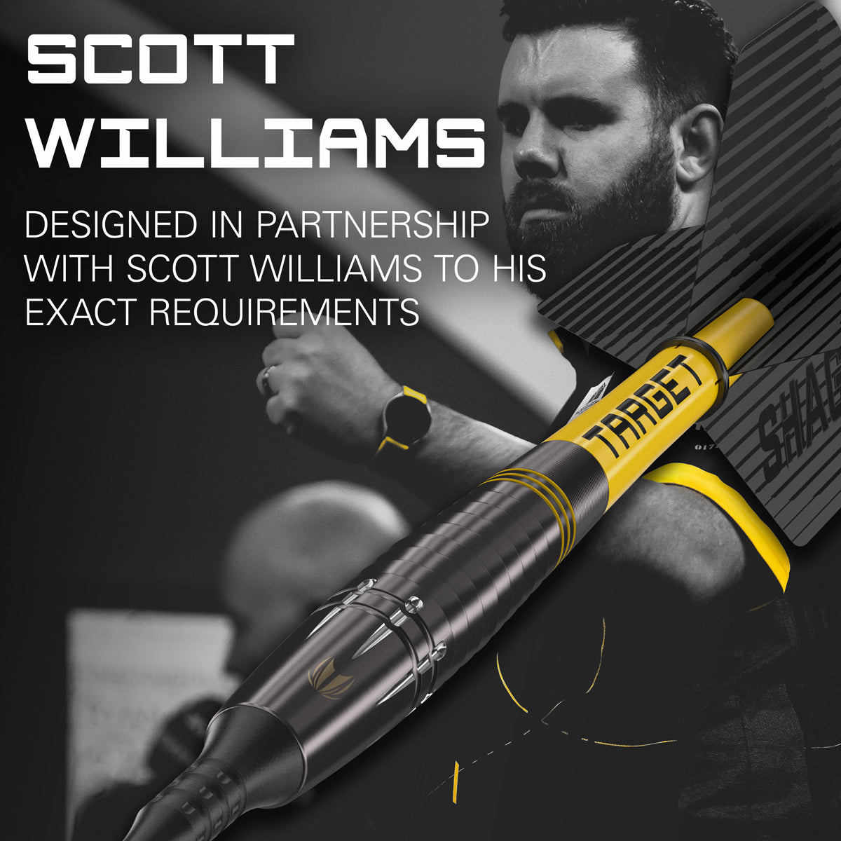 Scott Williams Black 90% Tungsten Soft Tip Darts by Target - view 3
