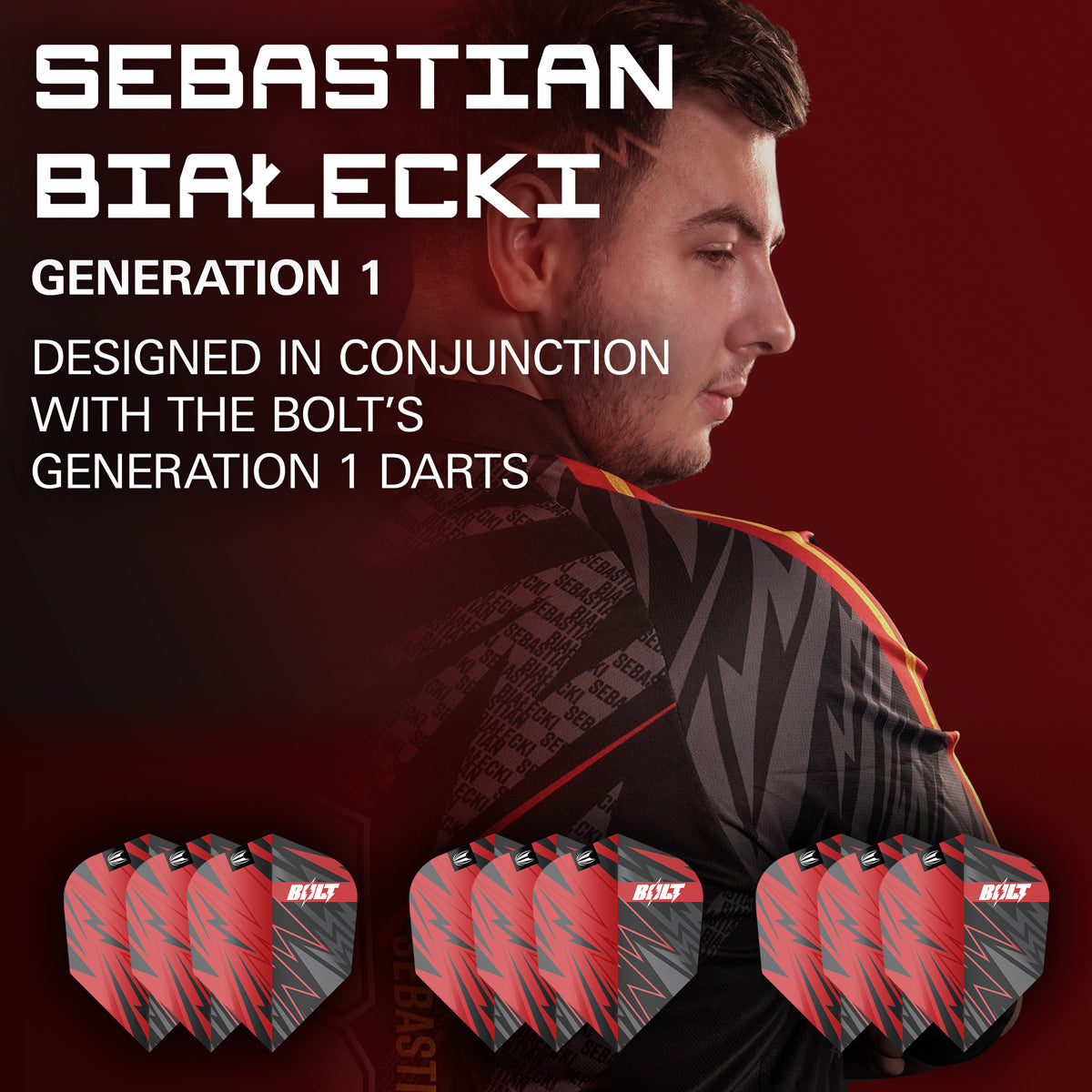 Sebastian Bialecki Pro Ultra Dart Flights x 3 Sets by Target - view 3
