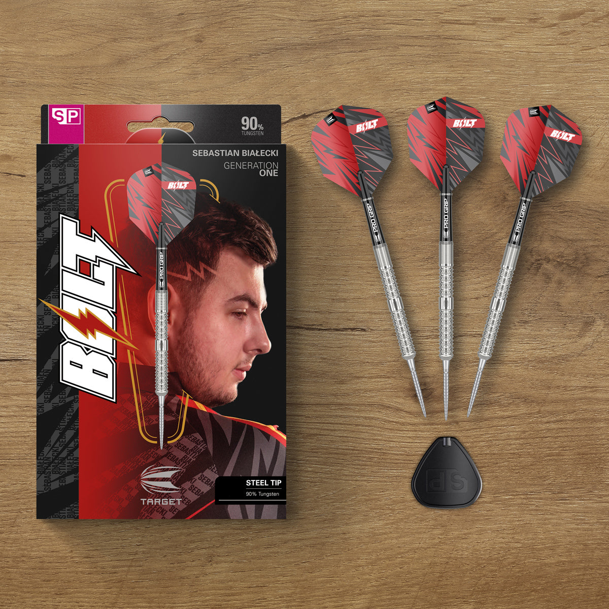 Sebastian Bialecki 90% Tungsten SP Steel Tip Darts by Target - view 7