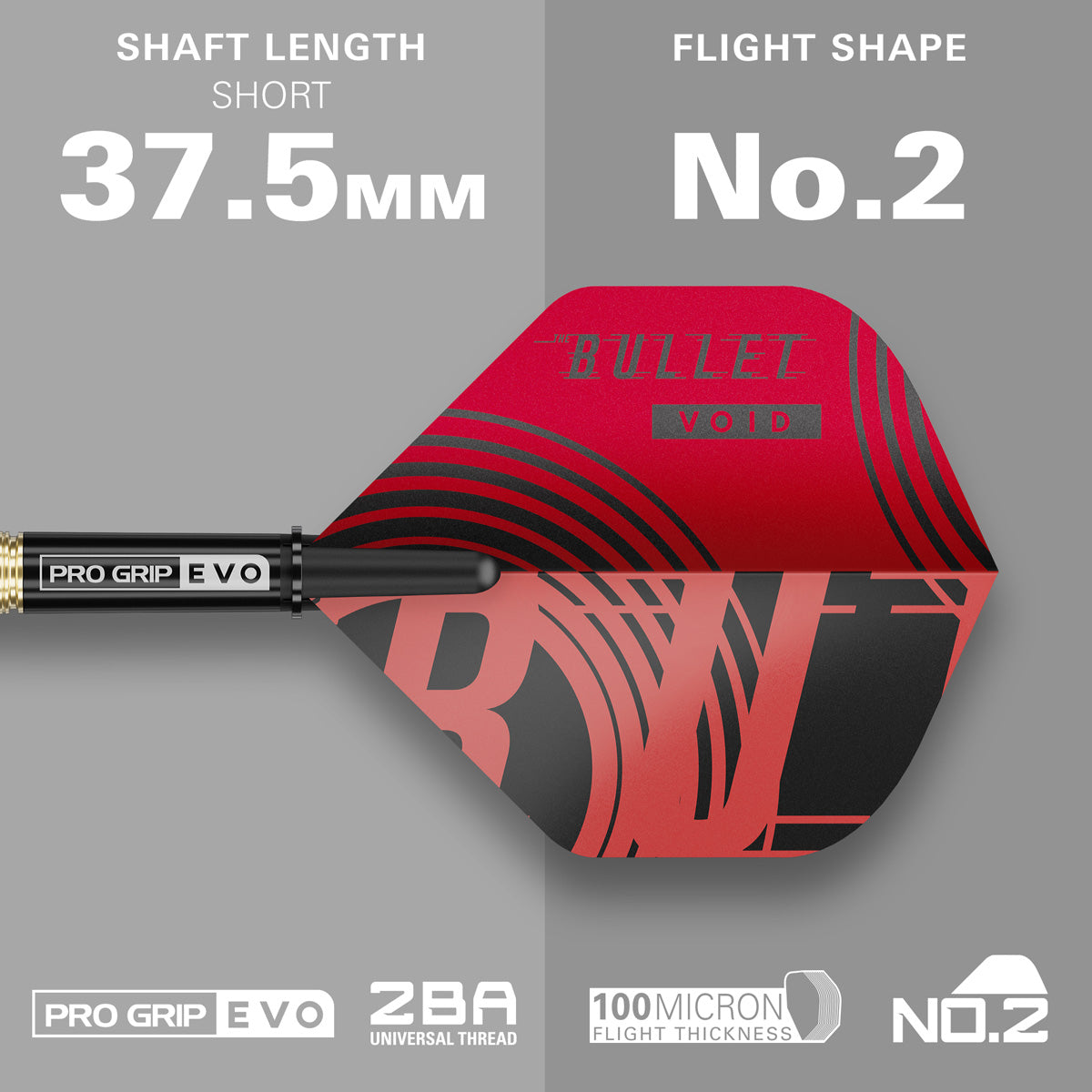 Target Stephen Bunting G5 Void 95% Tungsten Soft Tip Darts - view 5