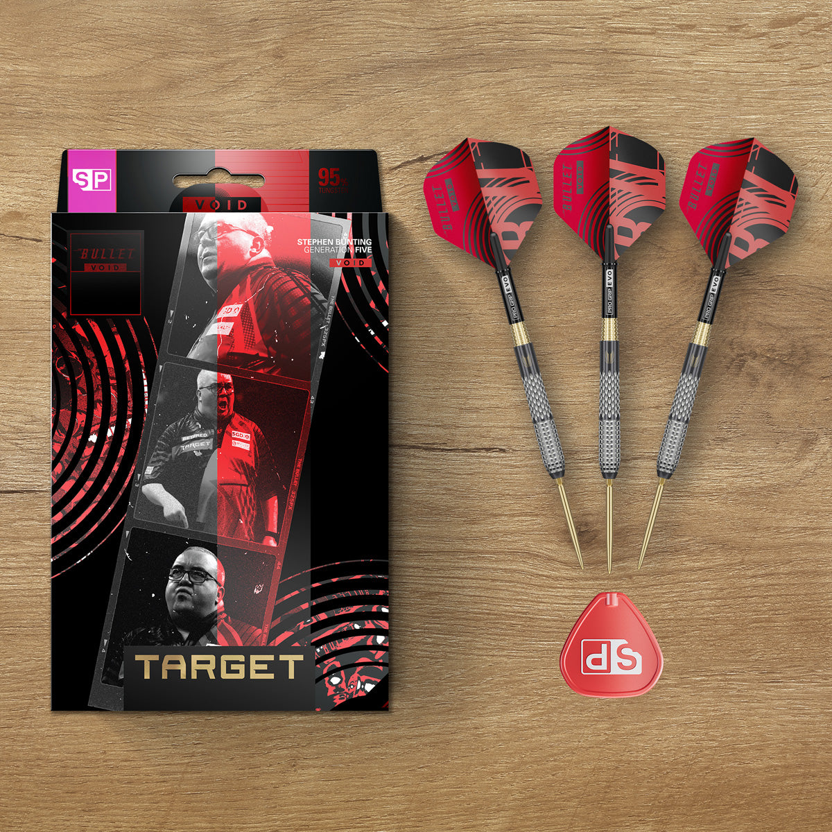 Target Stephen Bunting G5 Void 95% Tungsten SP Steel Tip Darts - view 7