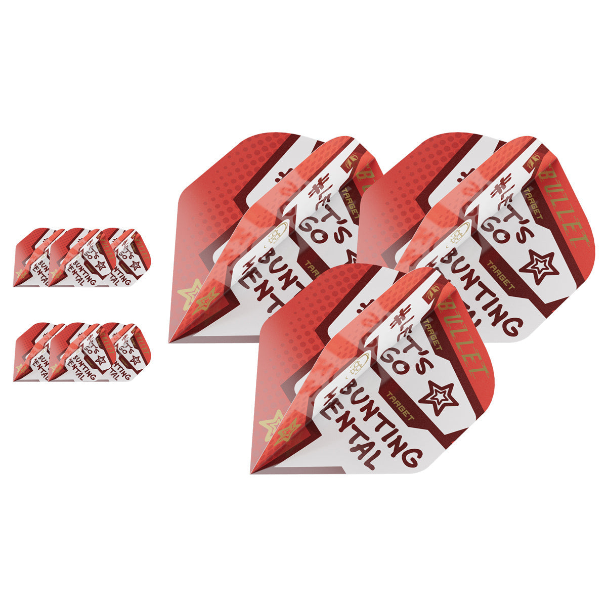 Stephen Bunting Pro Ultra Dart Flights x 3 Sets by Target - view 2