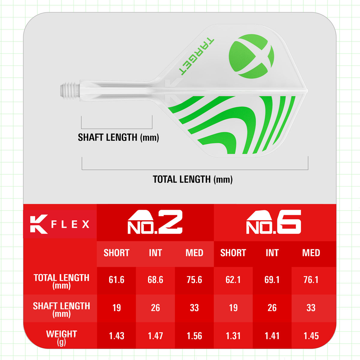 TARGET | XBOX K-Flex No2 Integrated Flights and Shafts - view 7