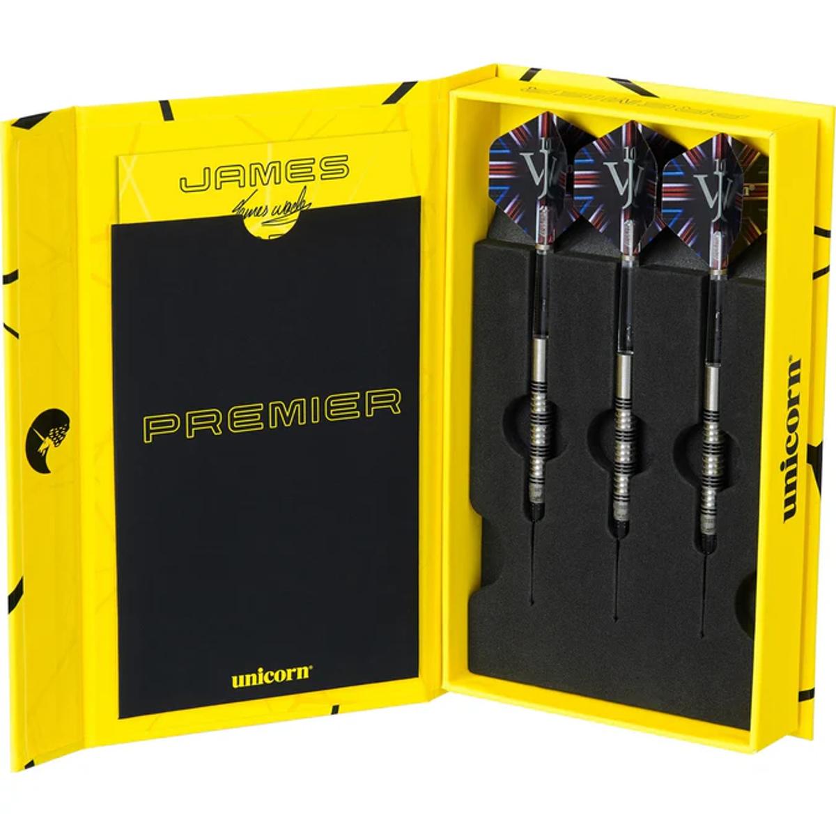James Wade Premier Tungsten Soft Tip Darts by Unicorn - view 3