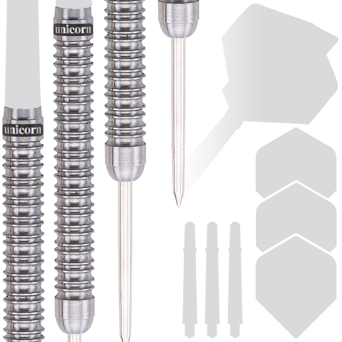 Unicorn Purist Phase 2 Natural 90% Tungsten Steel Tip Darts - view 4