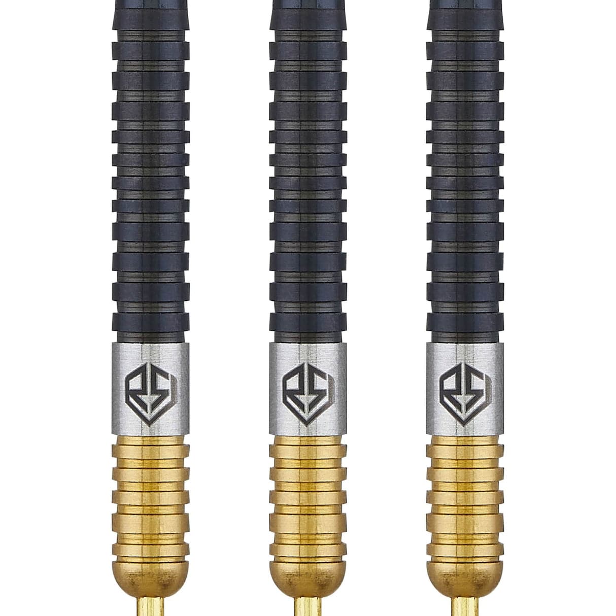 Unicorn Ross Smith Darts - Steel Tip - Smudger - Two Tone - Black & Gold - The Darts Shop