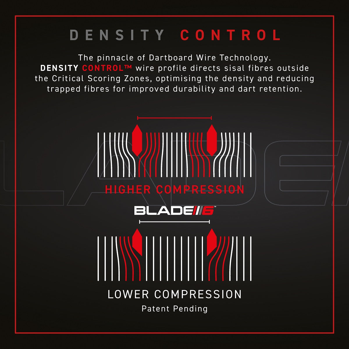Blade 6 Carbon Triple Core Dartboard by Winmau - view 6