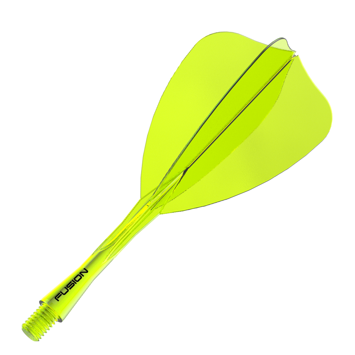 Winmau Fusion Arrow Integrated Flight & Shaft Yellow - view 10