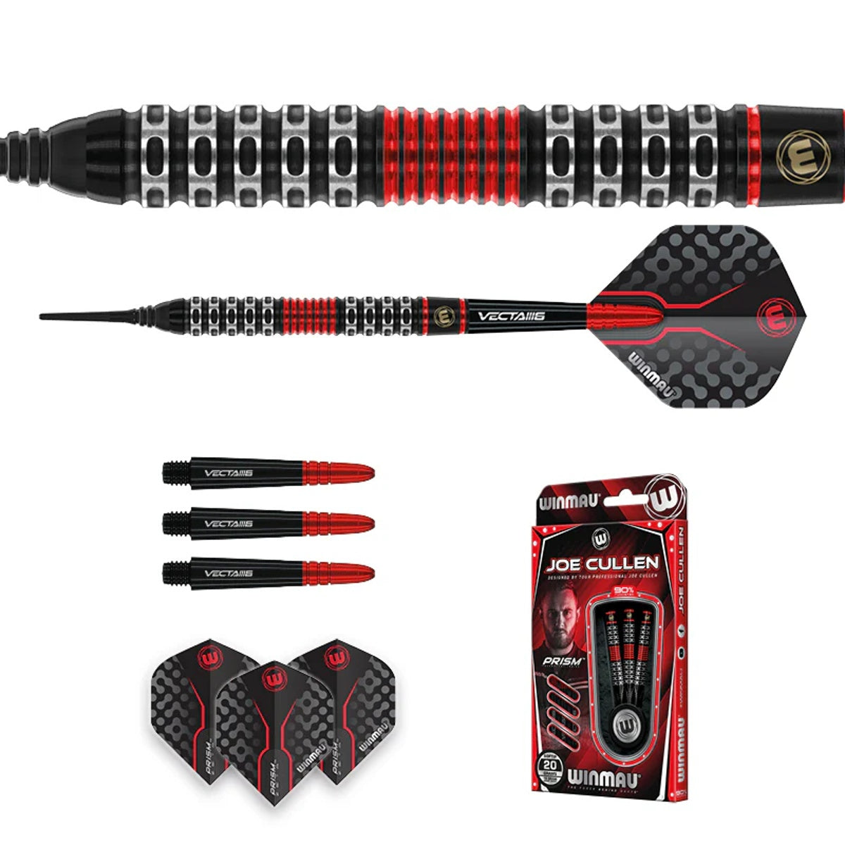 Joe Cullen Special Edition Soft Tip Darts by Winmau - view 5