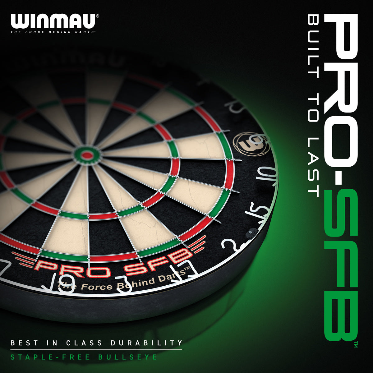 Winmau Pro SFB Dartboard - view 6