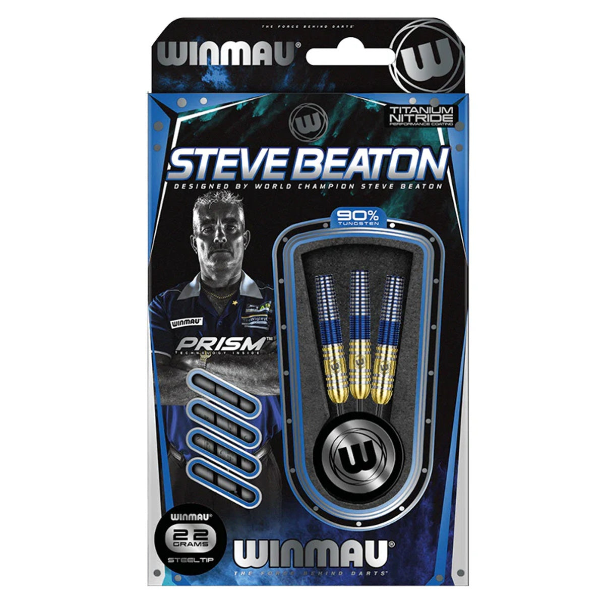 Steve Beaton 90% Tungsten Steel Tip Darts by Winmau - view 5